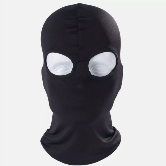 Ultra Thin 2 Holes Full Face Mask Balaclava Windproof Breathable Sports Cap US - Picture 1 of 4